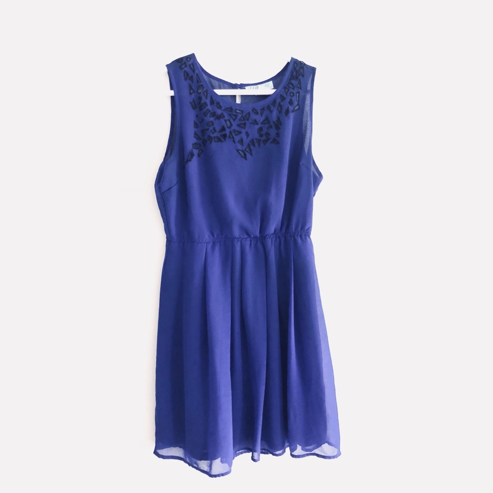 Royal Blue Cocktail Dress